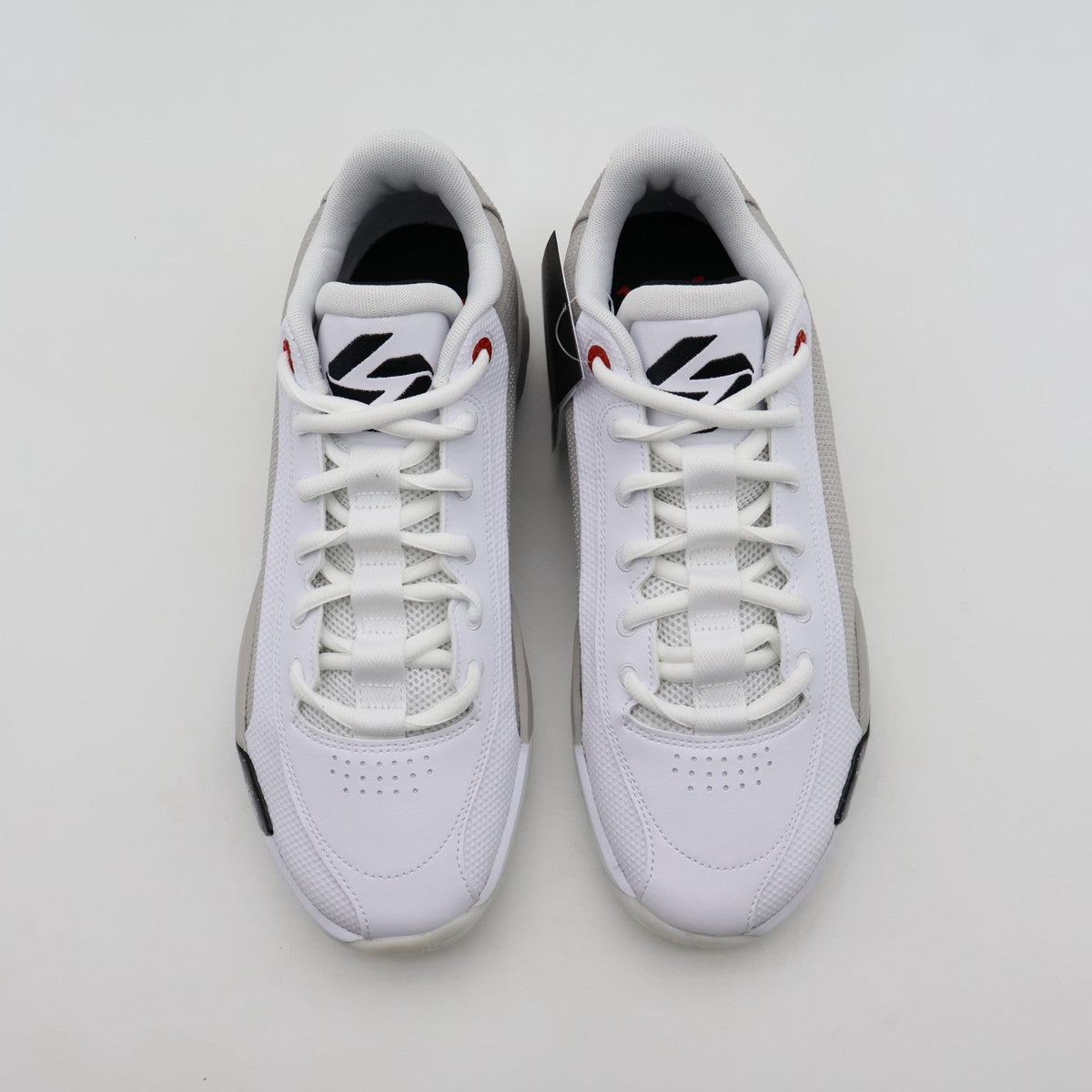 HF0819-103 Nike Jordan Luka 77 White Tech Gray Flame Red Black (Men's)