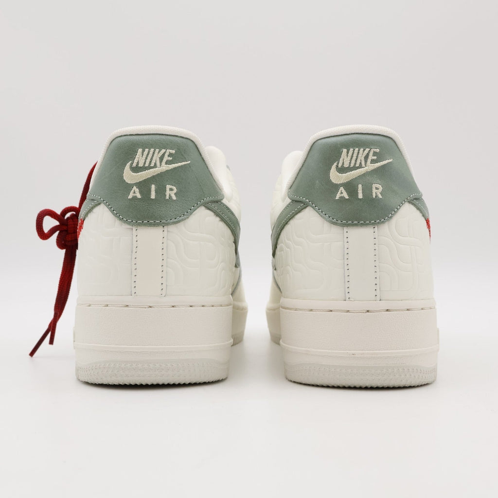 HV5979-130 Nike Air Force 1 Low '07 Sail Light Bone University Red (Men's)