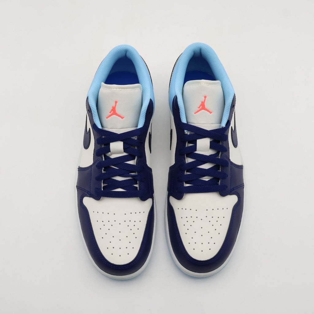 553558-149 Nike Air Jordan 1 Low Blue Chill (Men's)