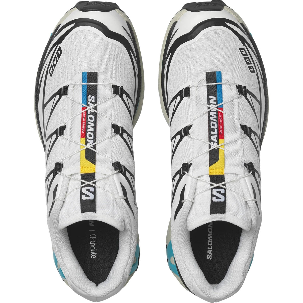 L49143300 Salomon XT-6 "Black/White/Blue Curacao"