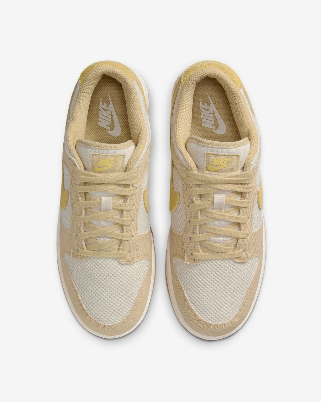 HJ5864-700 Nike Dunk Low Next Nature Team Gold Pale Ivory Gum Yellow (Women's)