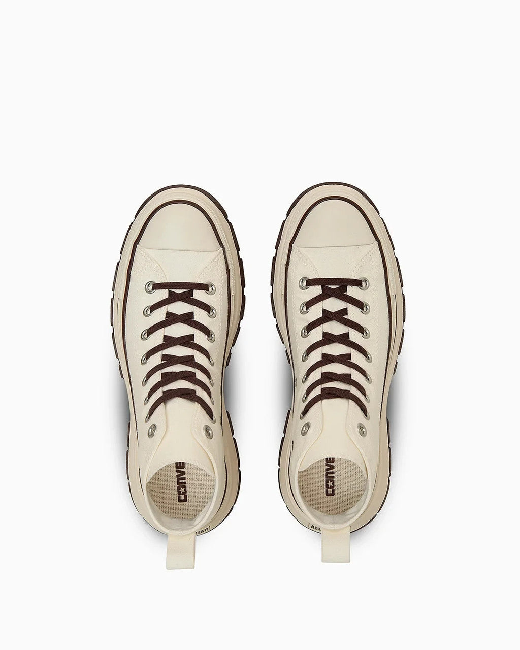 31315861 Converse All Star Trekwave CB HI Off White Coffee Brown (Men's)