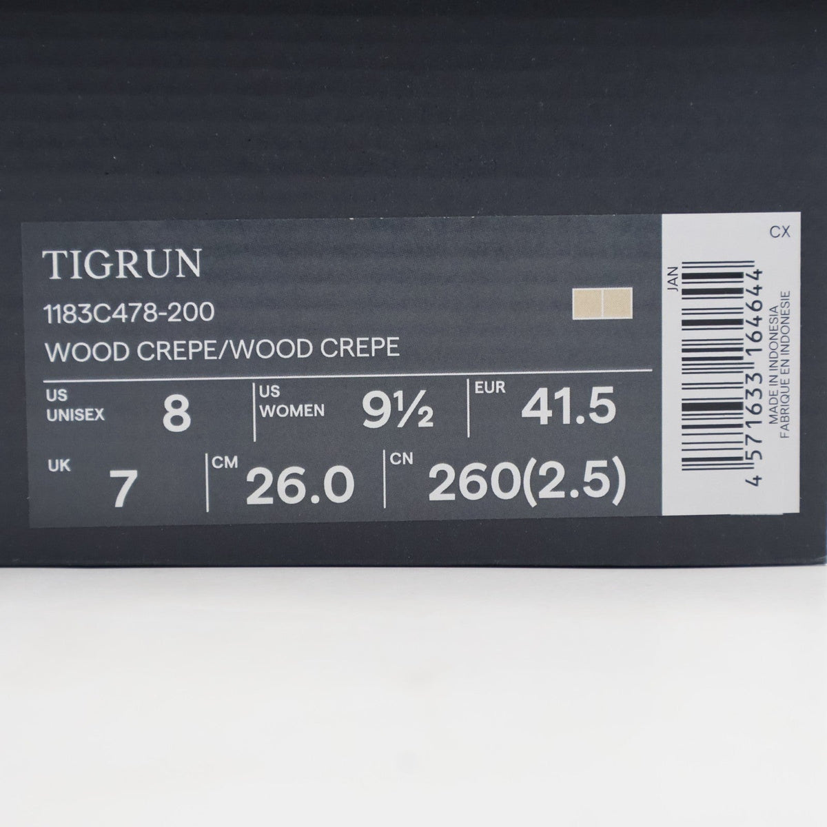 1183C478-200 Onitsuka Tiger Tigrun Wood Crepe (Men's)