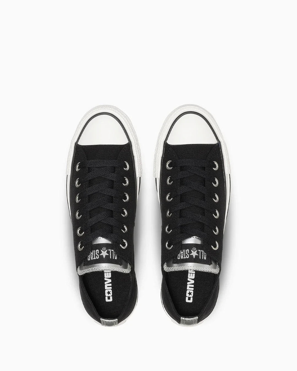31318160 Converse All Star PM OX Black Silver (Men's)