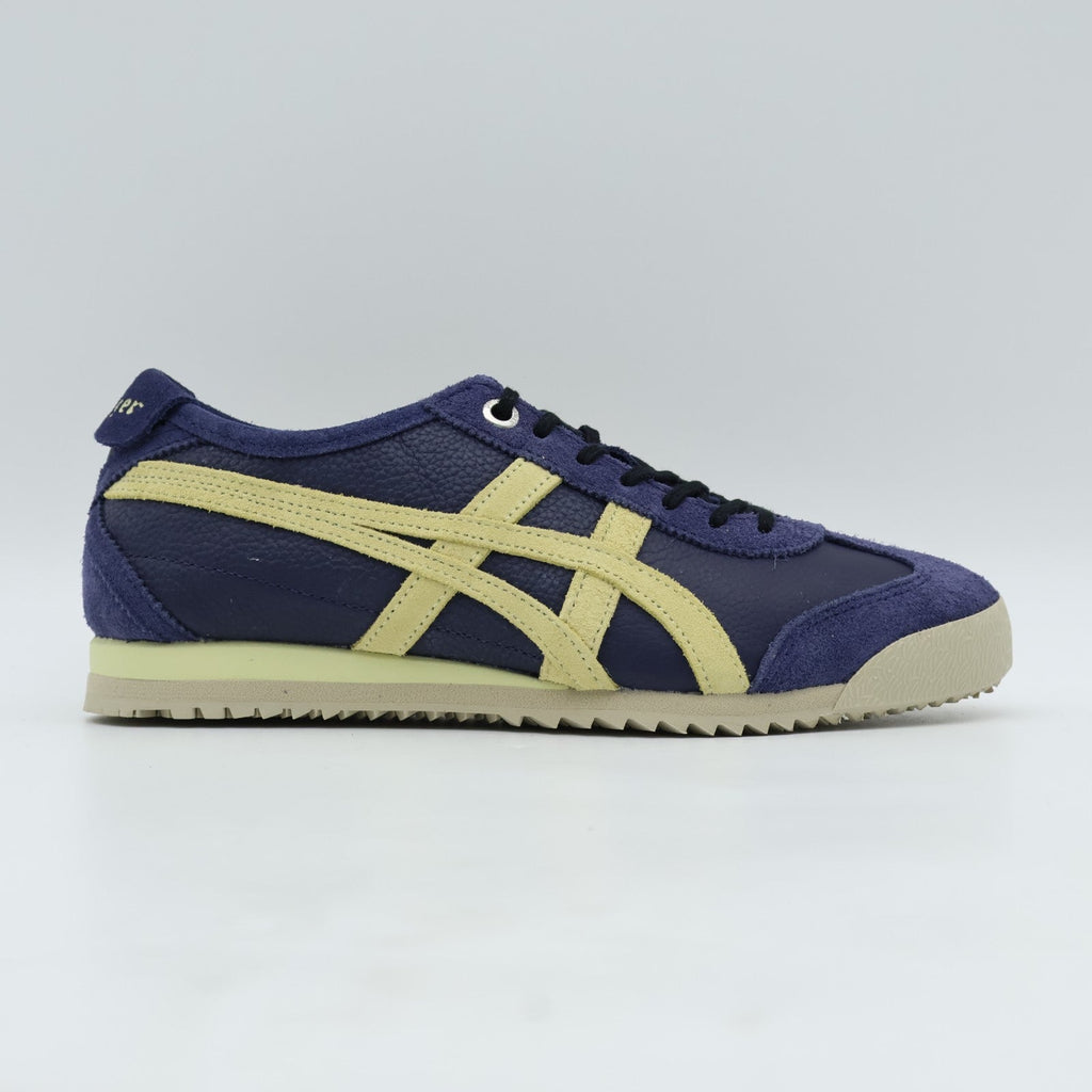 1183C015-400 Onitsuka Tiger Mexico 66 SD VIN Peacoat Wheat Yellow (Men's)