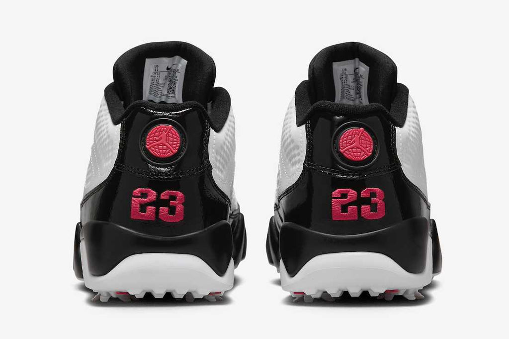 FJ5934-100 Nike Air Jordan 9 Golf White Black True Red (Men's)