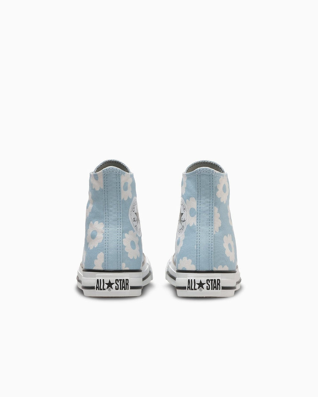 31318122 Converse All Star Flowerprint Hi Light BlueWhite (Women's)