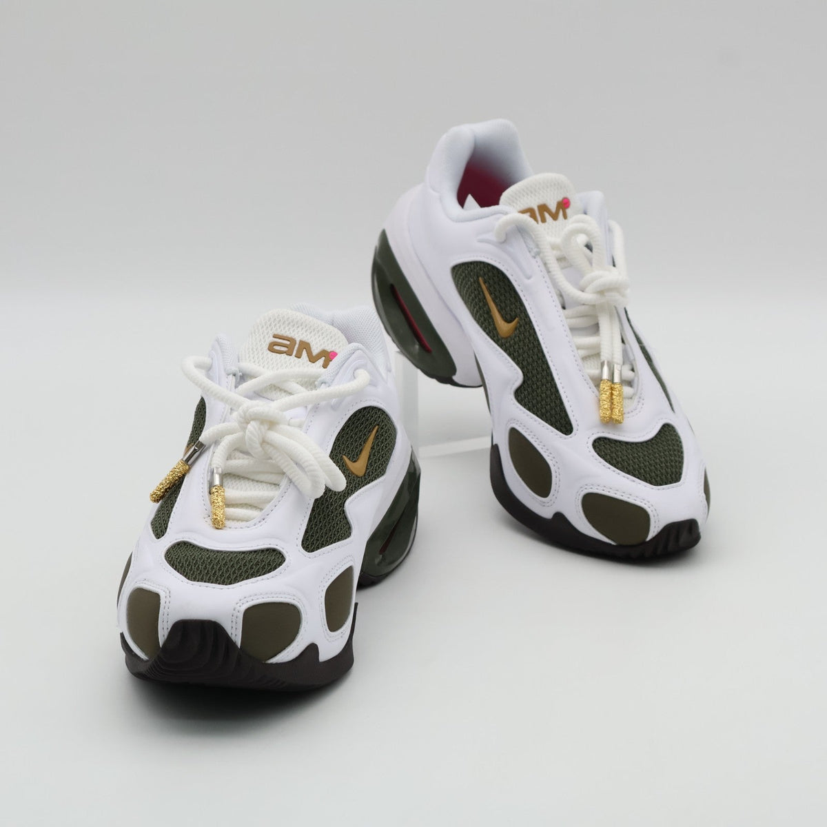 HV9928-100 Veneda Carter Ã Nike Air Max Muse White Cargo Khaki (Women's)