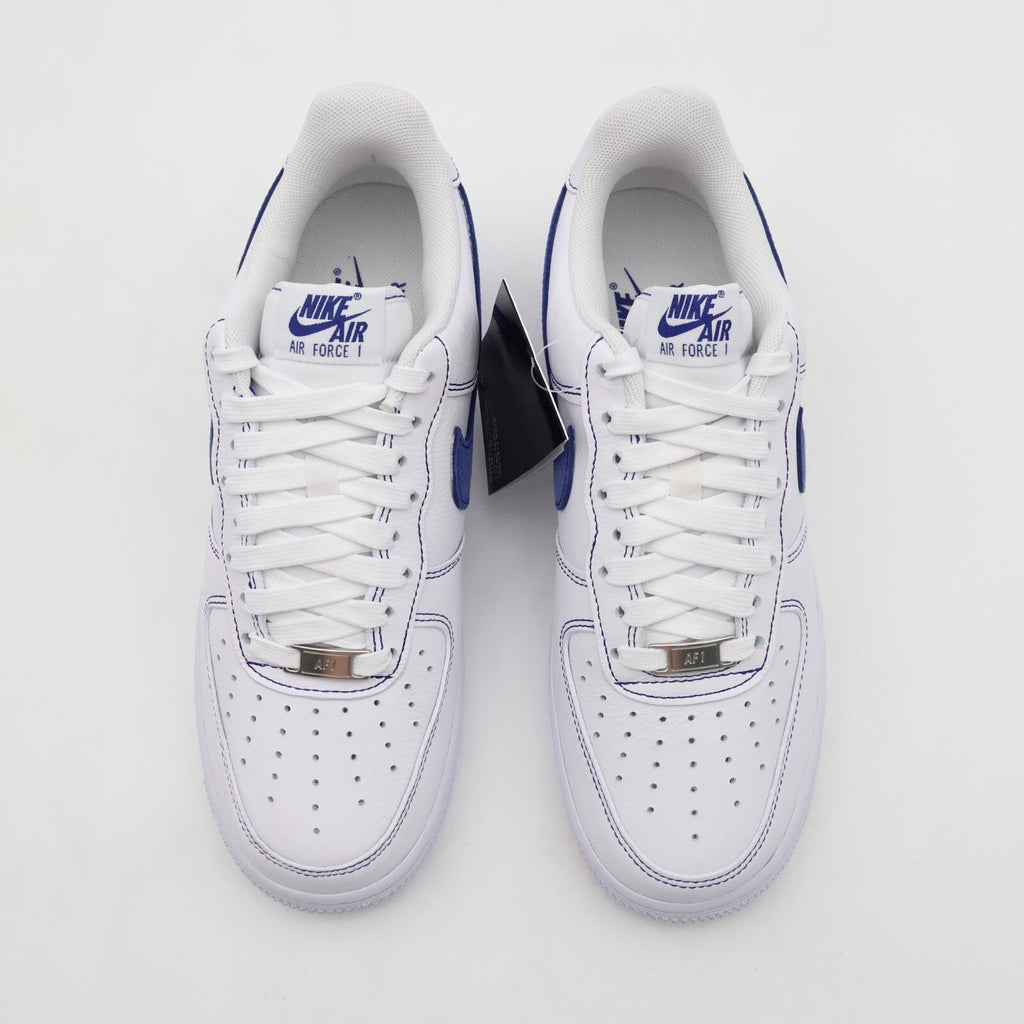 HQ2037-100 Nike Air Force 1 Low Blue Stitch (Men's)