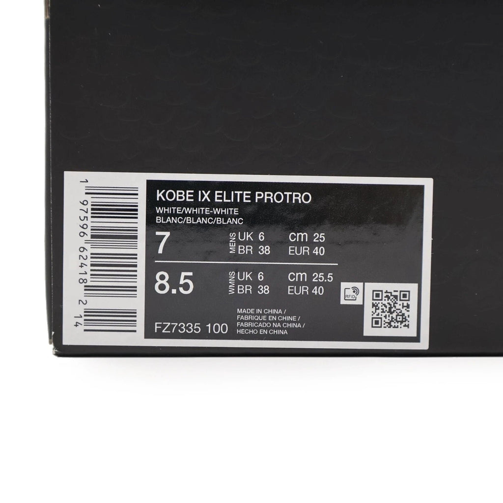 FZ7335-100 Nike Kobe 9 Elite High Protro Halo (Men's)
