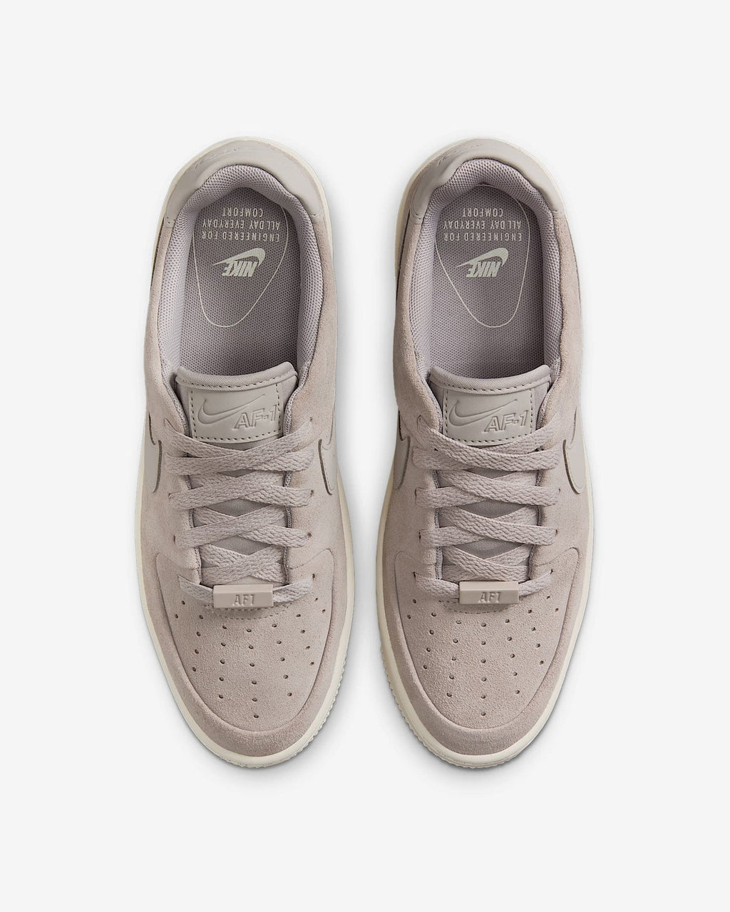 AR5339-004 Nike Air Force 1 Sage Low College Grey Pale Ivory College (Women's)