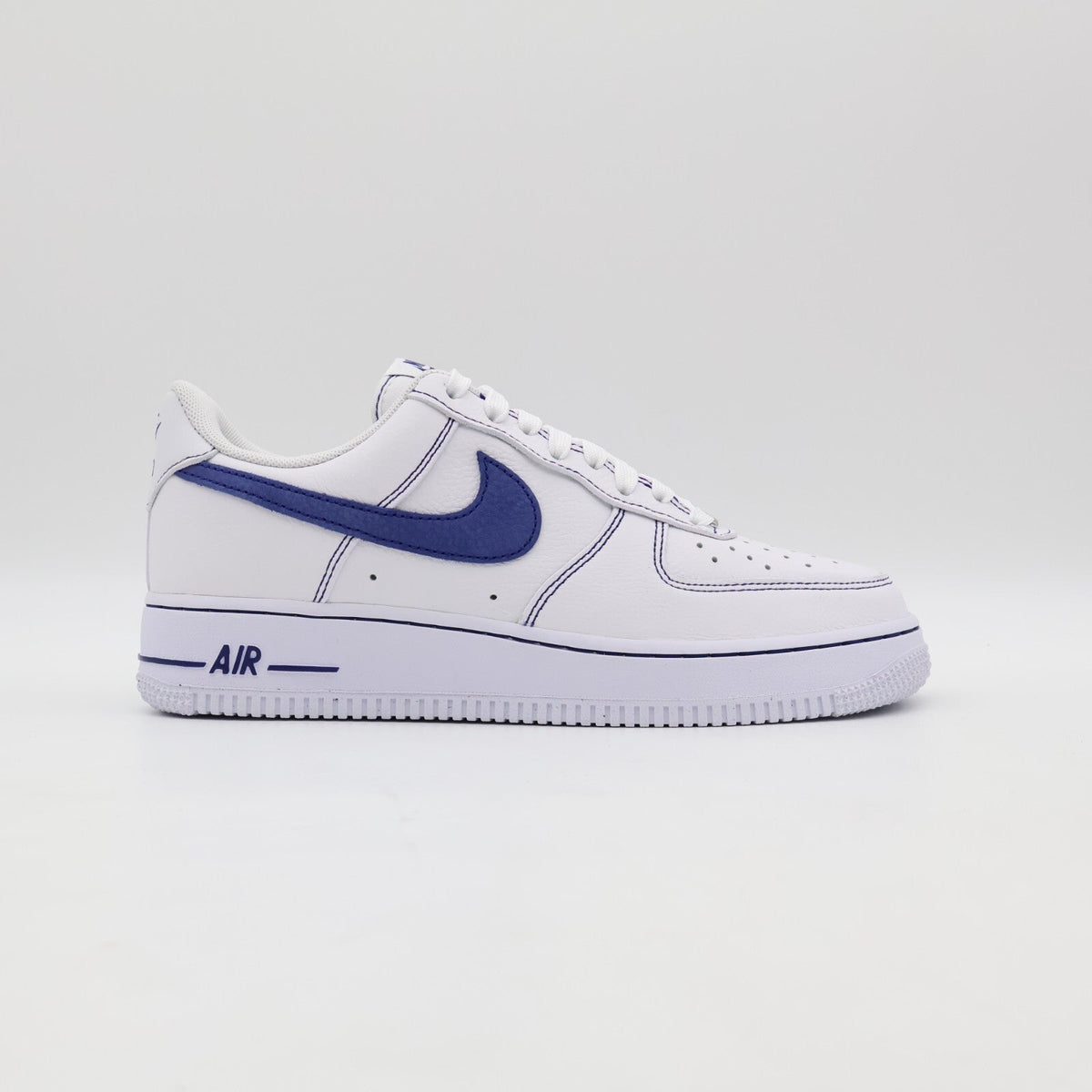 HQ2037-100 Nike Air Force 1 Low Blue Stitch (Men's)