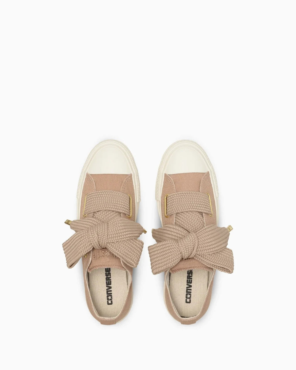 31318841 Converse Women's All Star Ribbonlace Slip OX "Caffe Latte"