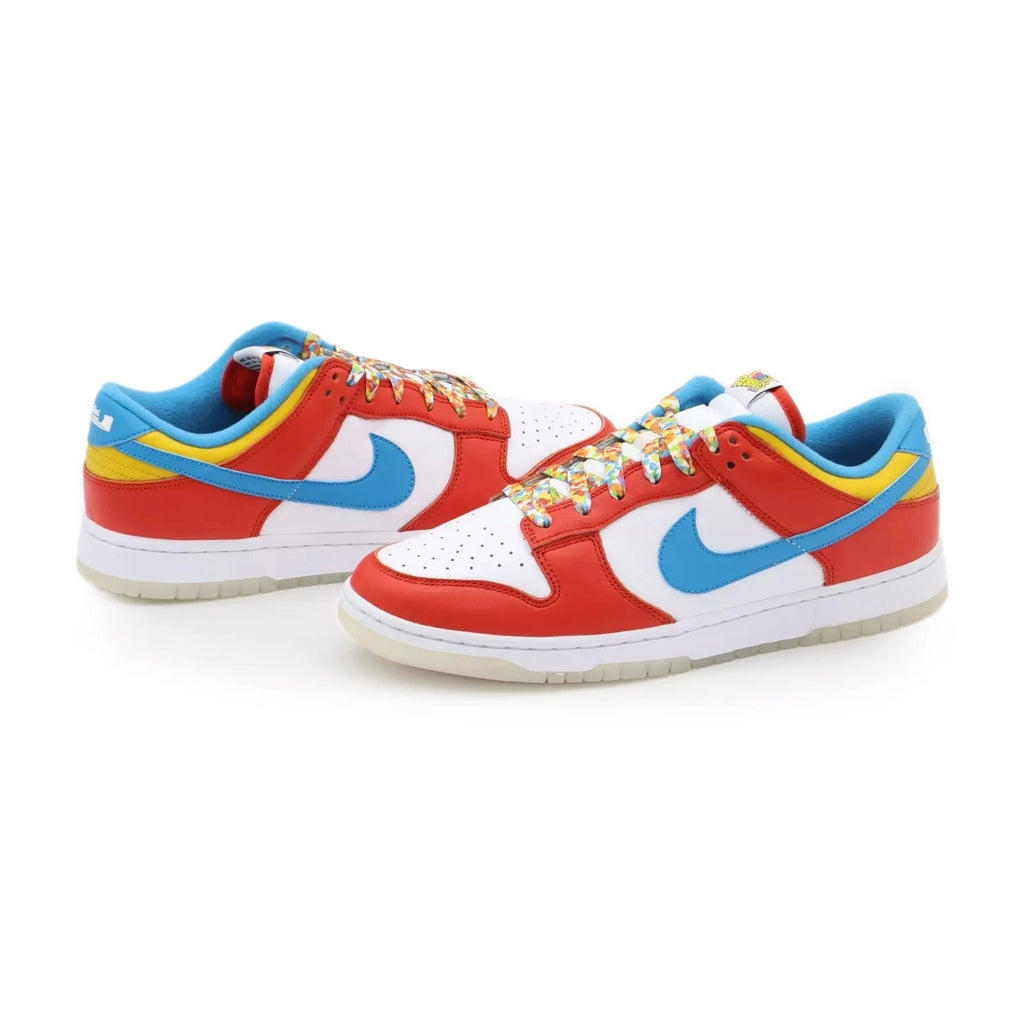 DH8009-600 Nike Dunk Low LeBron James Fruity Pebbles Habanero Red (Men's)