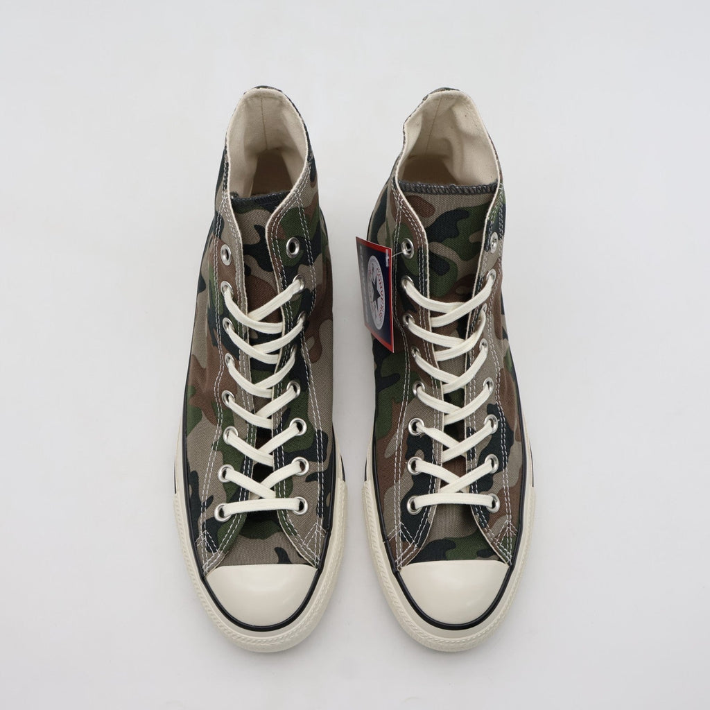31318220 Converse All Star Aged Woodlandcamo Hi Green Gray Brown (Men's)