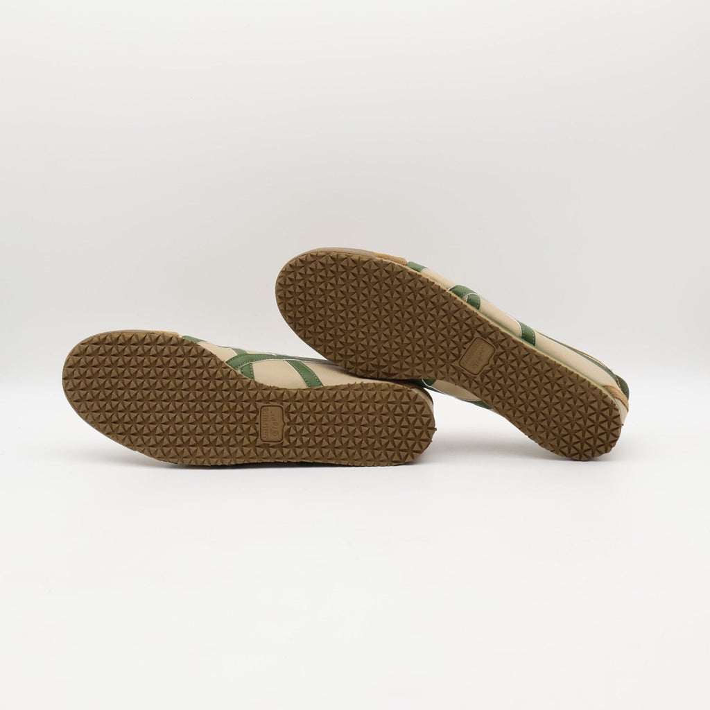 1183C102-250 Onitsuka Tiger Mexico 66 Beige Grass Green (Men's)