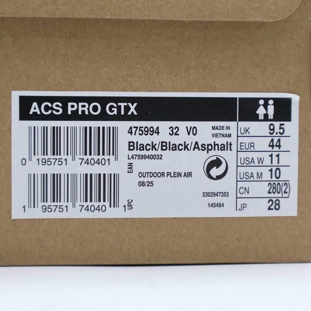 L47599400 Salomon ACS Pro GORE-TEX Black Asphalt (Men's)