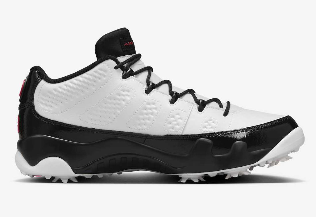 FJ5934-100 Nike Air Jordan 9 Golf White Black True Red (Men's)