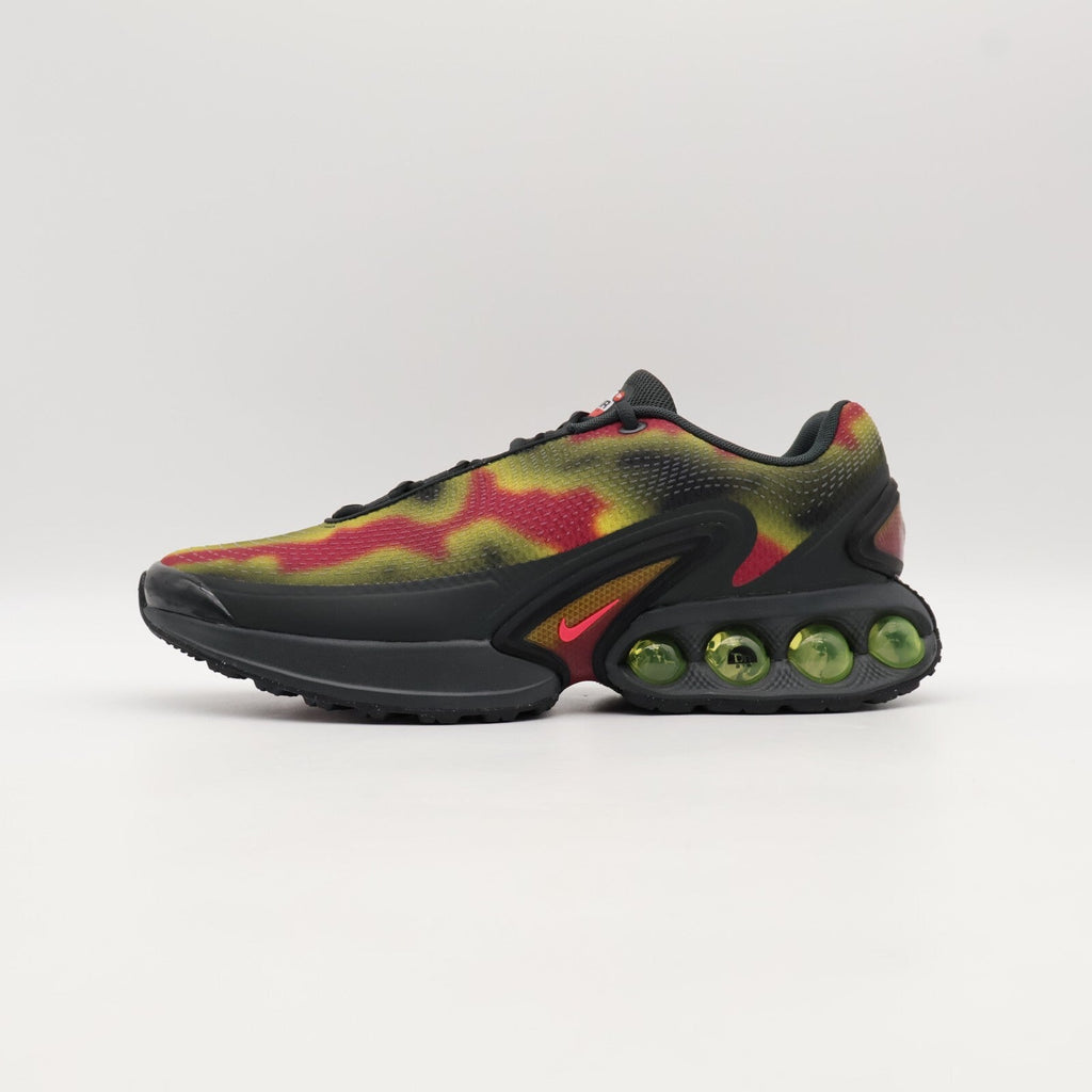 IB7025-001 Nike Air Max DN Dark Smoke Grey Black Sweet Beet Red Orbit (Men's)