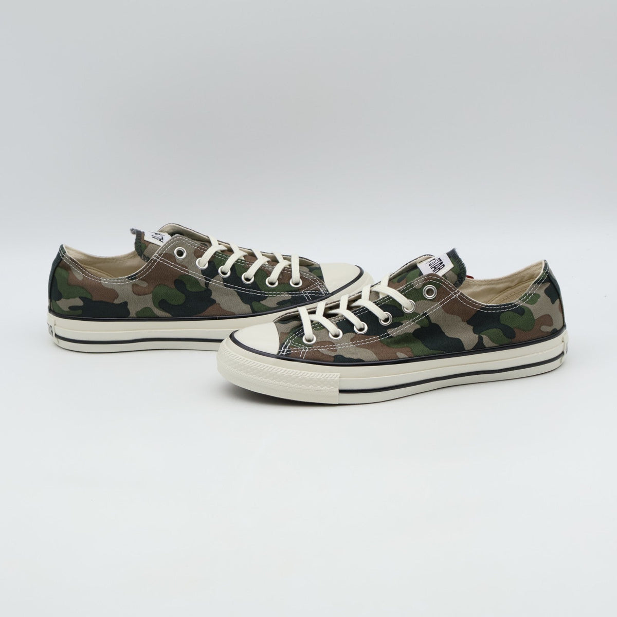 31318230 Converse All Star Aged Woodlandcamo OX Green Gray Brown (Men's)