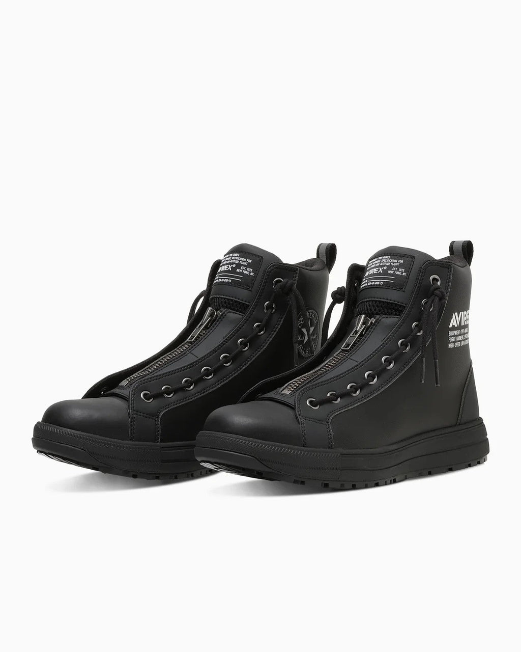 33702770 AVIREX Converse All Star PS 2 Centerzip Hi Black (Men's)