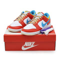 DH8009-600 Nike Dunk Low LeBron James Fruity Pebbles Habanero Red (Men's)
