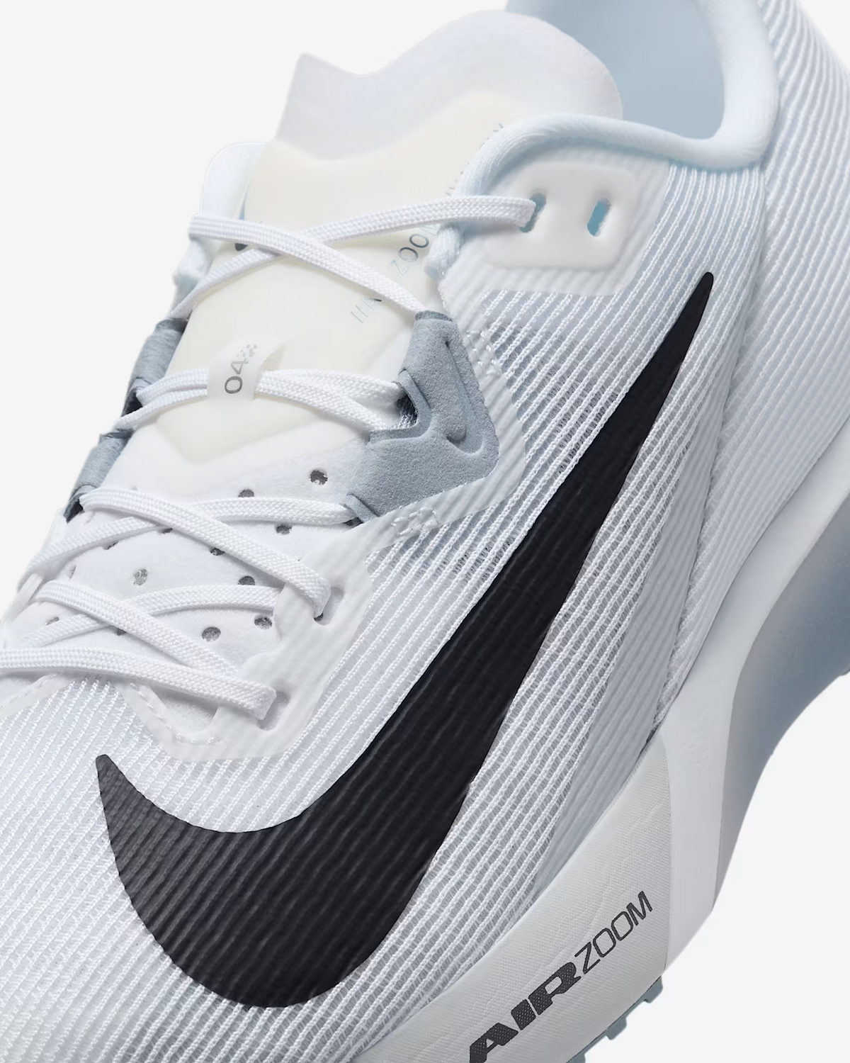 FV6040-102 Nike Rival Fly 4 White Pure Platinum Obsidian Mist Gridiron (Men's)