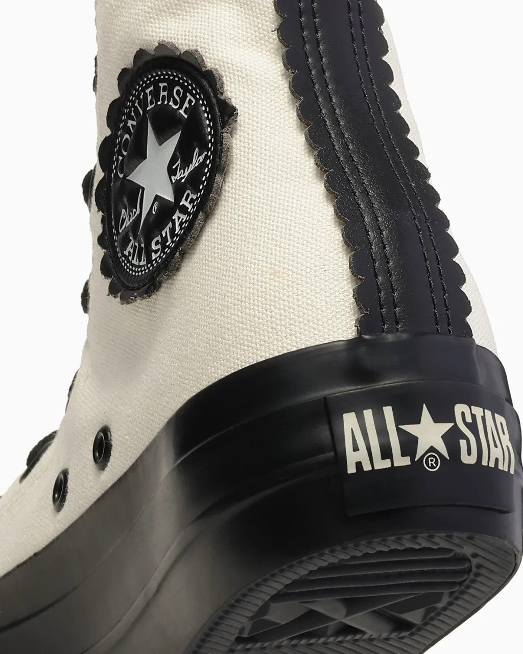 31318811 Converse Women's All Star PLTS Flowercut Hi "White/Black" (Women's)