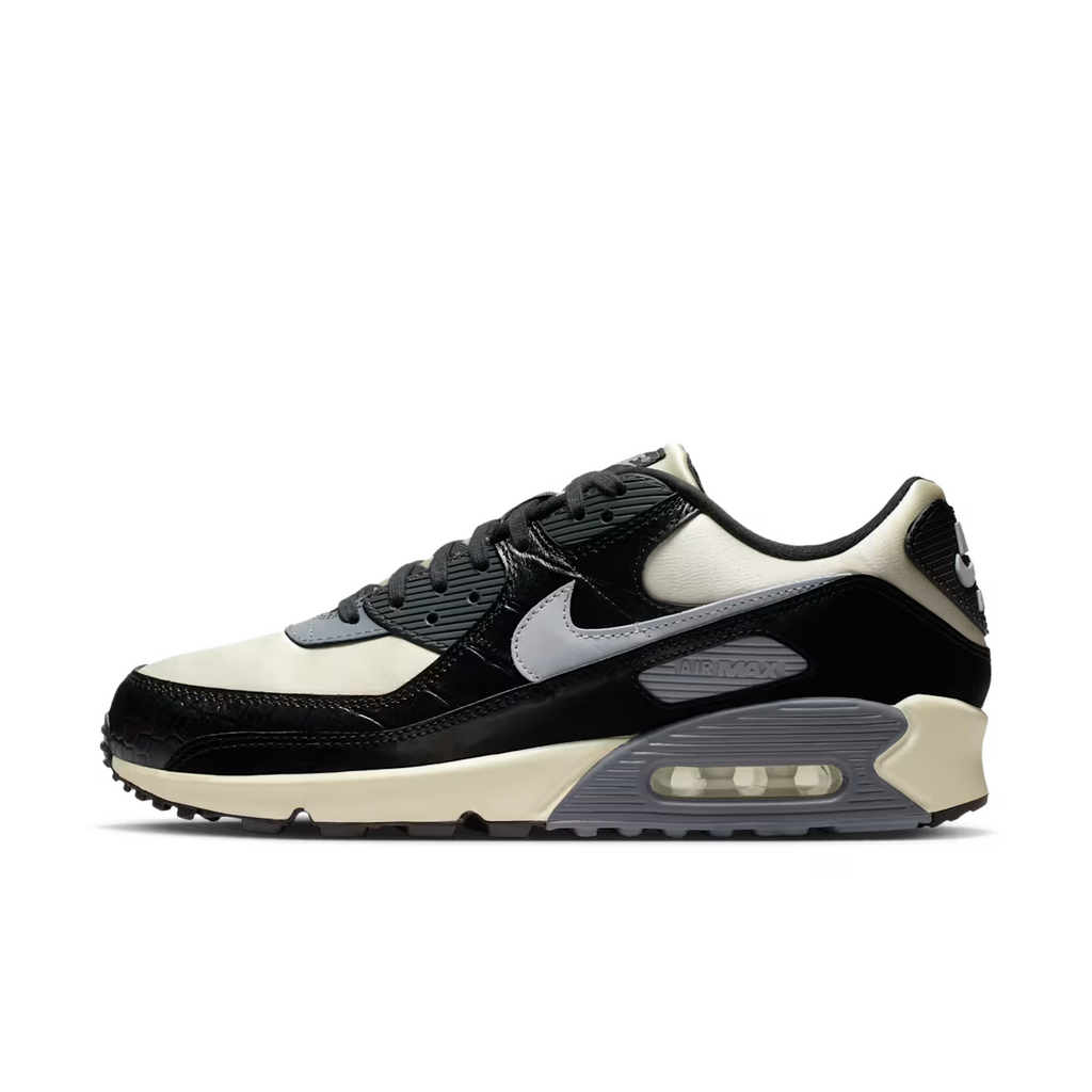 IO4468-100 Nike Air Max 90 Coconut Milk Black (Men's)