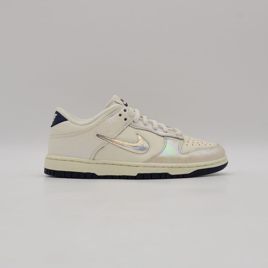 IM6571-027 Nike Dunk Low Mini Swoosh Soft Pearl (Women's)