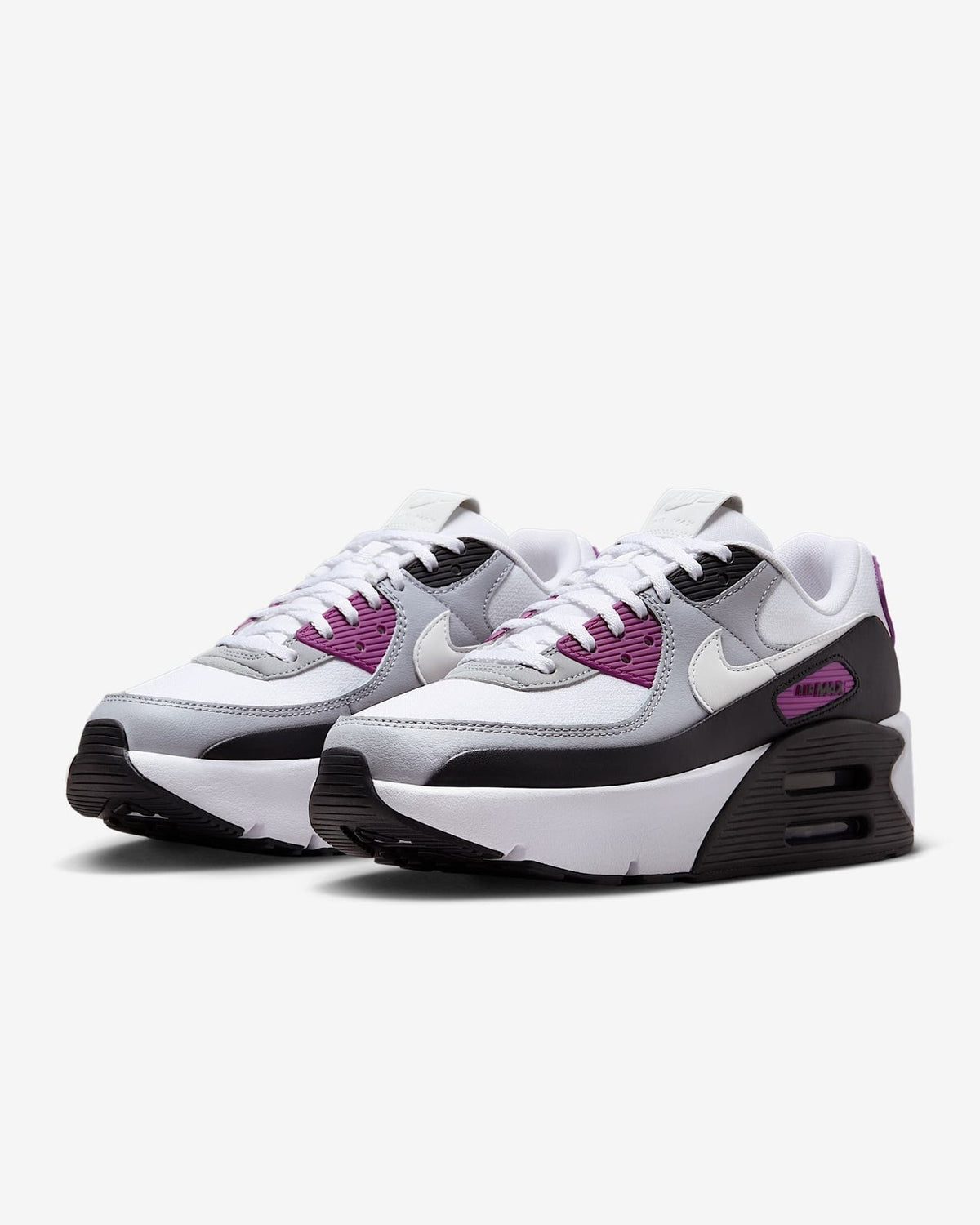 FD4328-109 Nike Air Max 90 LV8 White Bold Berry Wolf Grey Photon Dust (Women's)