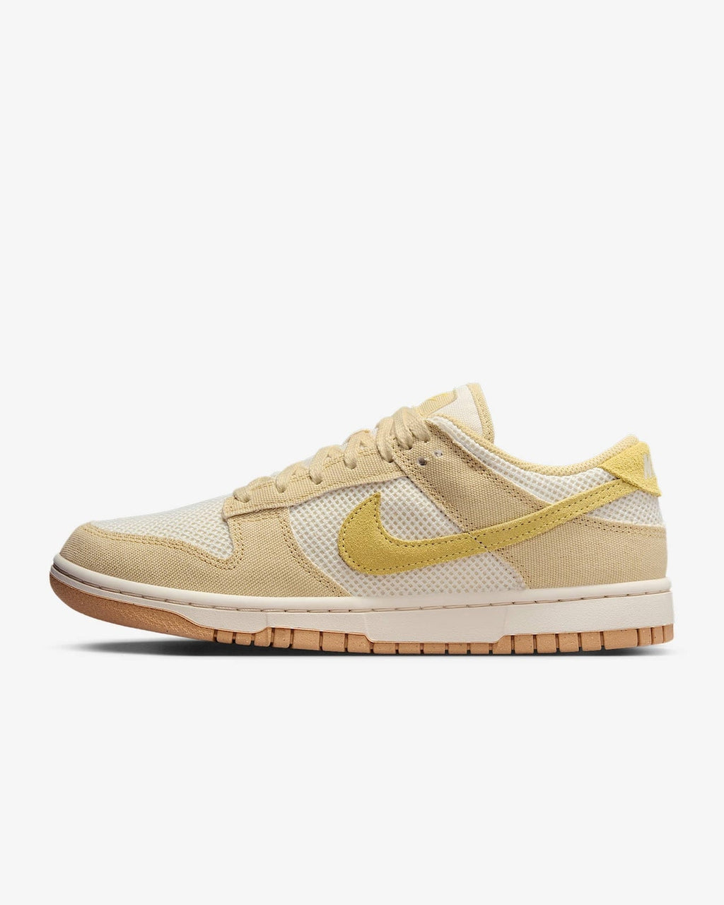 HJ5864-700 Nike Dunk Low Next Nature Team Gold Pale Ivory Gum Yellow (Women's)