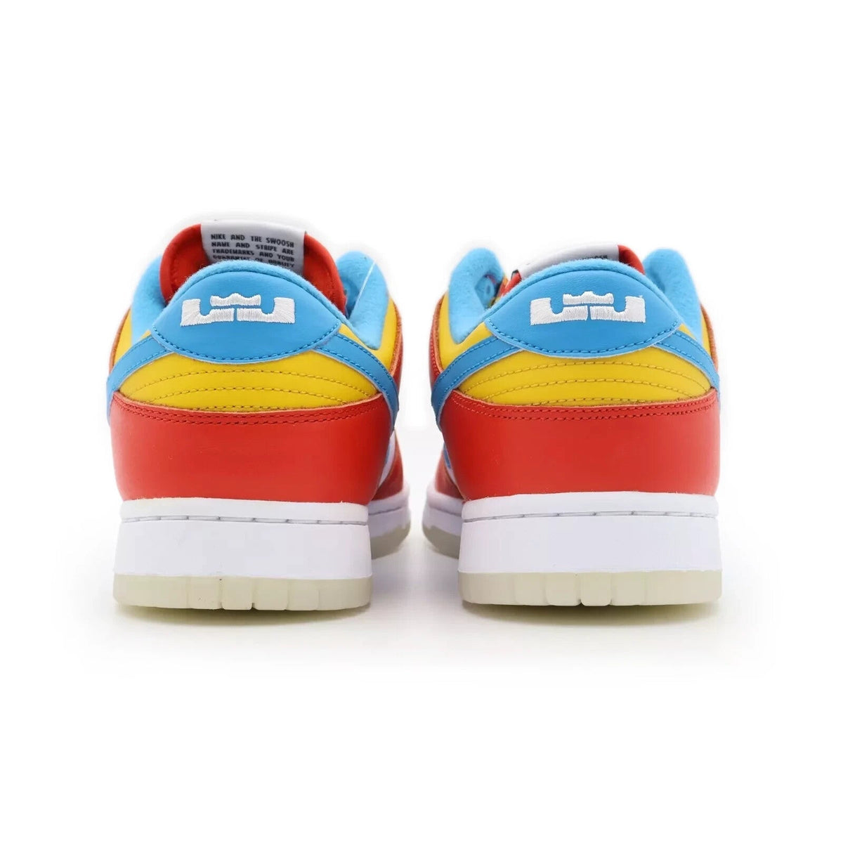 DH8009-600 Nike Dunk Low LeBron James Fruity Pebbles Habanero Red (Men's)