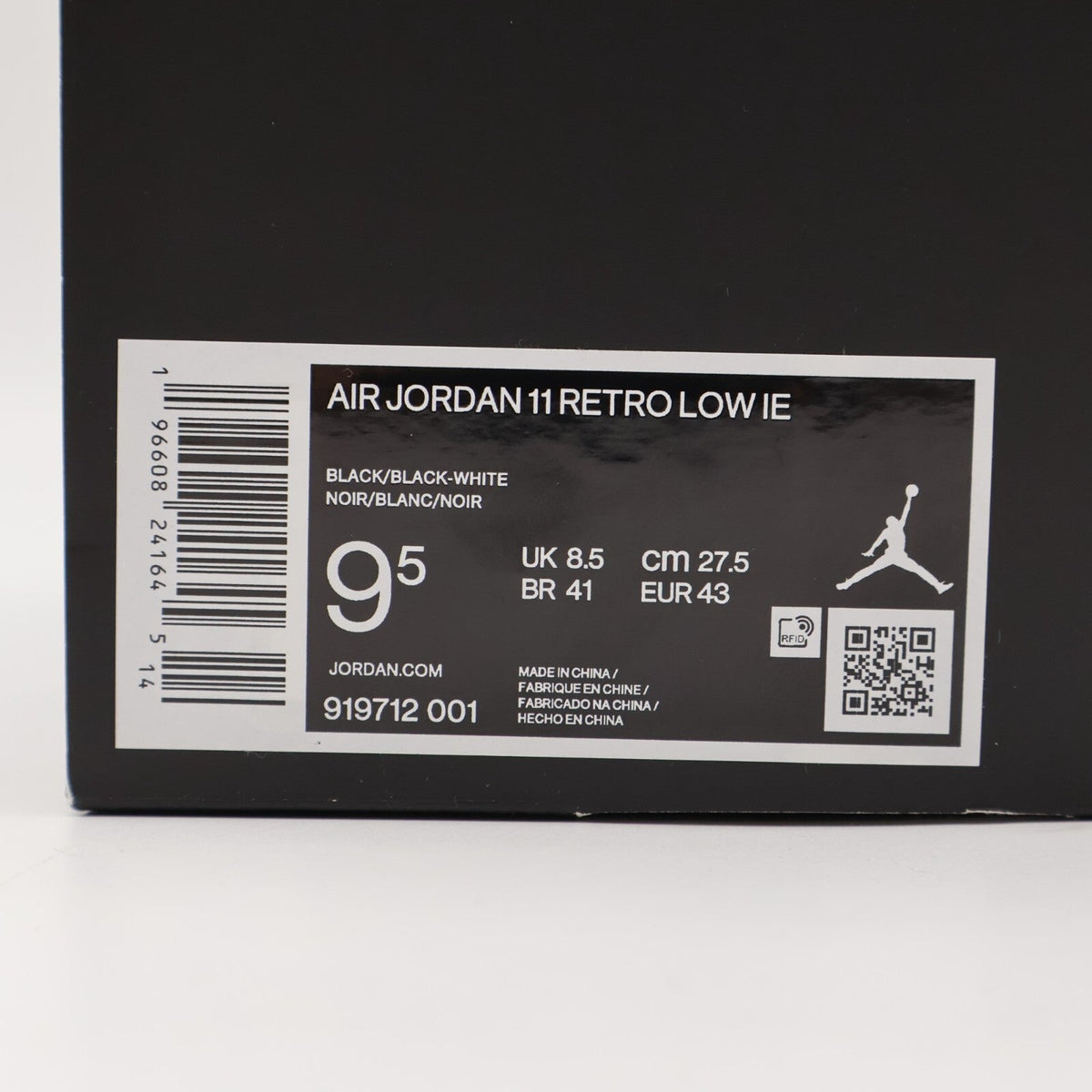 919712-001 Nike Air Jordan 11 Retro Low IE Craft (Men's)