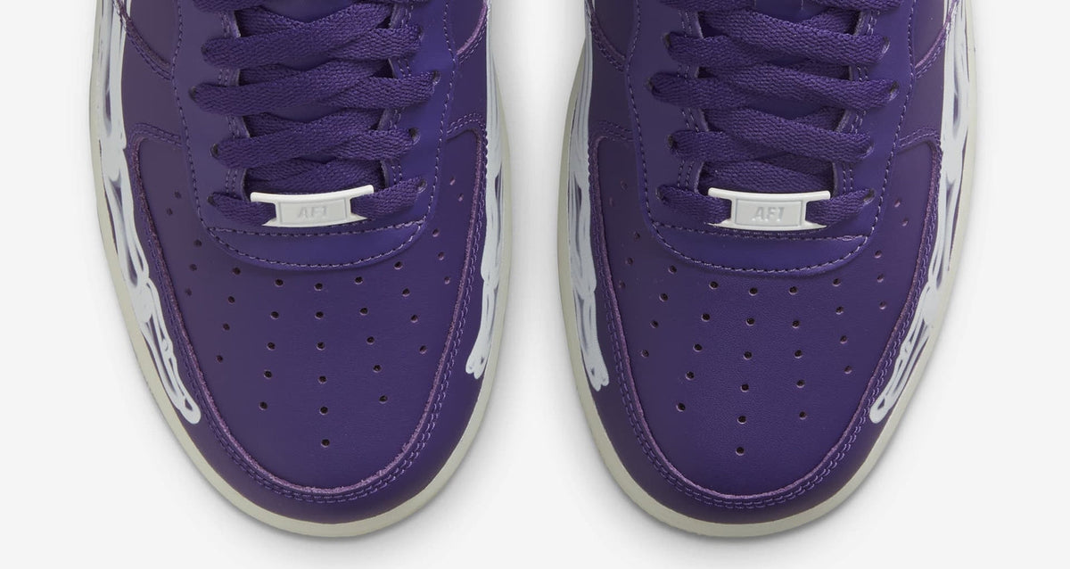 CU8067-500 Nike Air Force 1 Purple Skeleton (Men's)