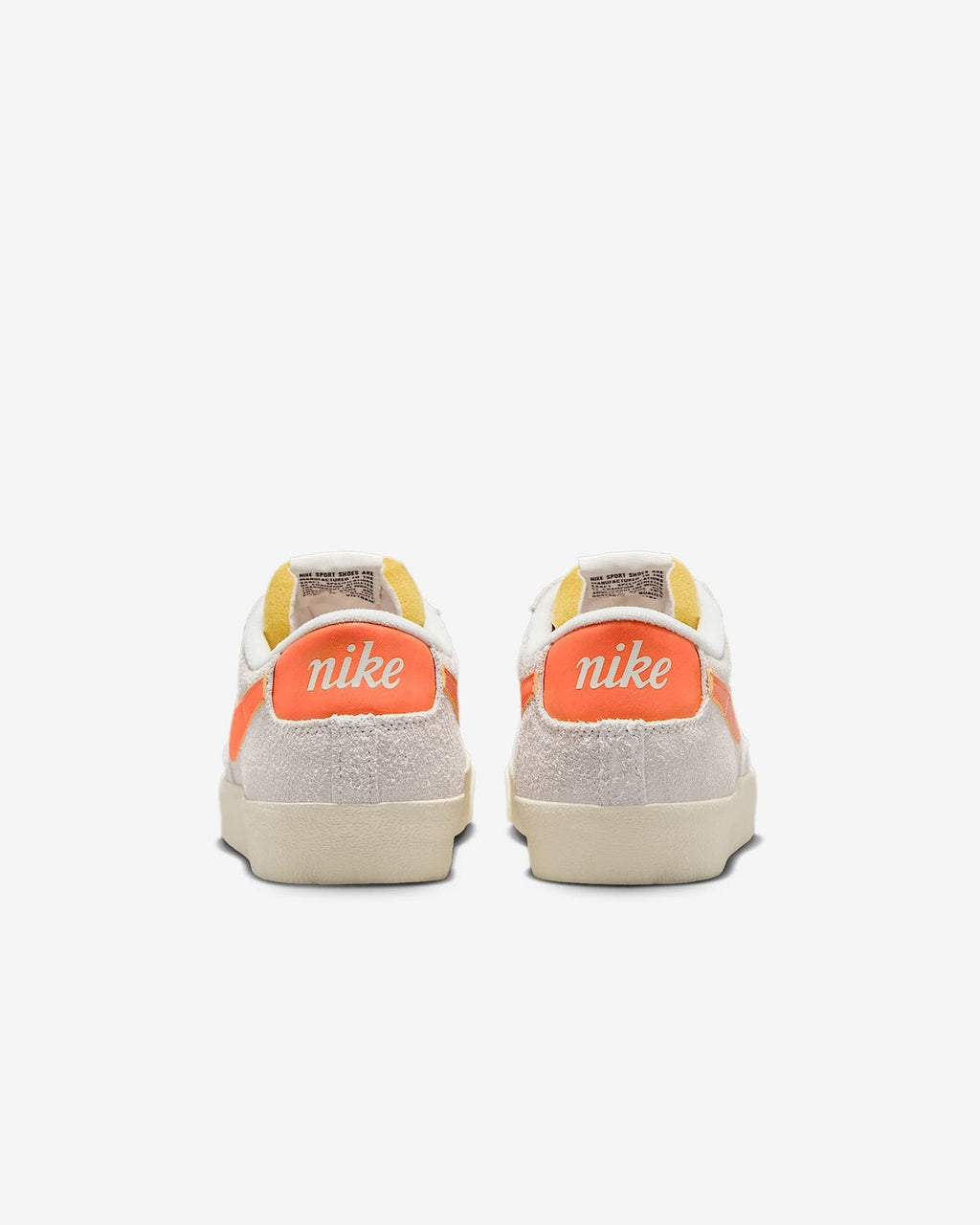 HF3158-100 Nike Blazer Low '77 PRM Summit White Safety Orange Coconut (Men's)