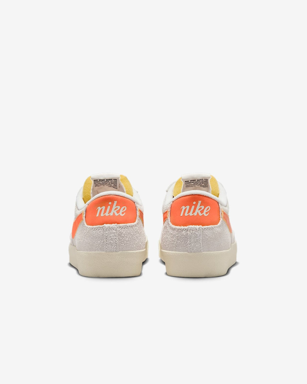 HF3158-100 Nike Blazer Low '77 PRM Summit White Safety Orange Coconut (Men's)