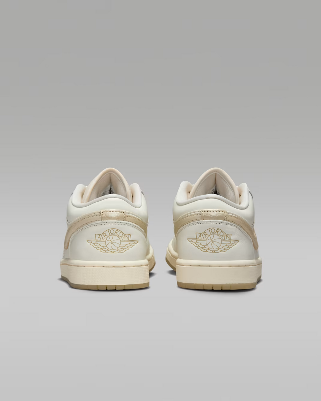 HV5157-100 Nike Air Jordan 1 Low Sail Pale Ivory Team Gold (Women's)