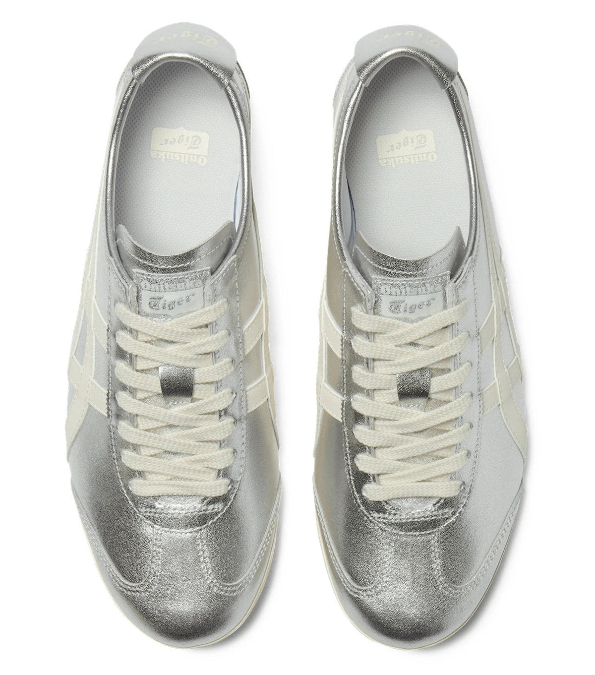 1183C632-020 Onitsuka Tiger Mexico 66 PF Pure Silver Cream (Men's)