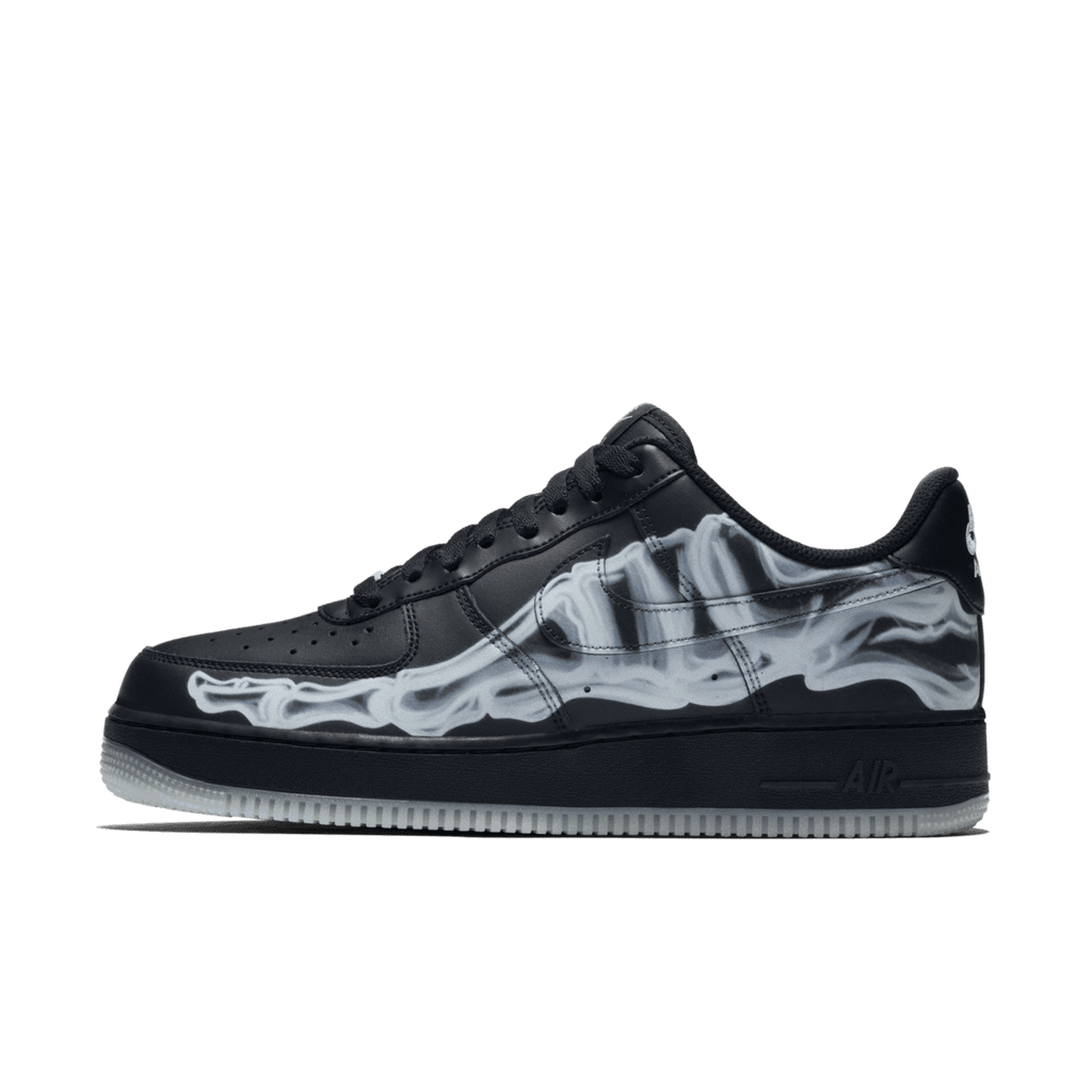 BQ7541-001 Nike Air Force 1 Low Black Skeleton (Men's)