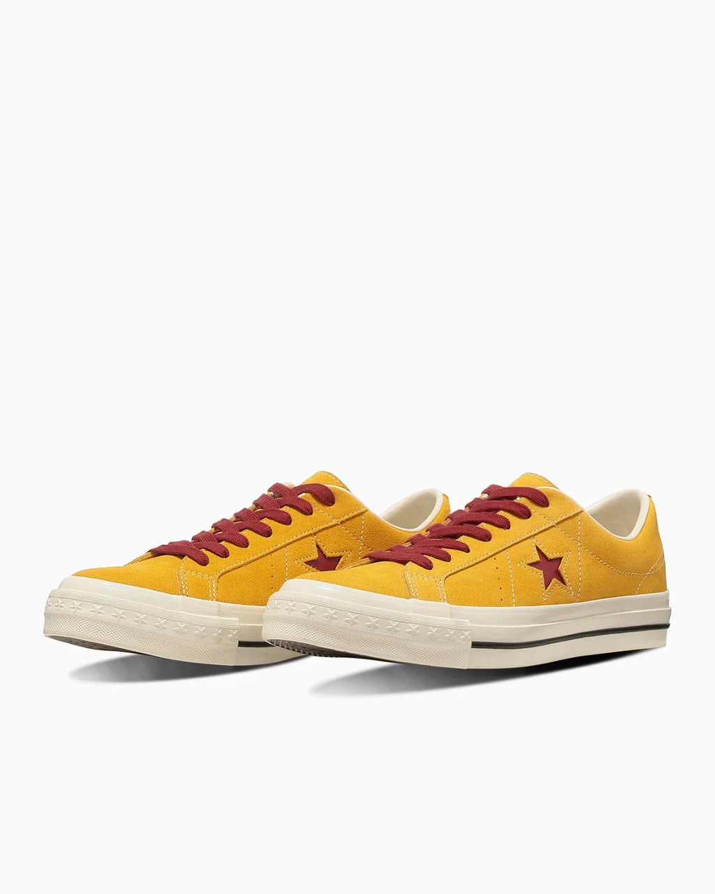 33703190 Converse One Star Aged Suede "Gold/Red" (Men's)