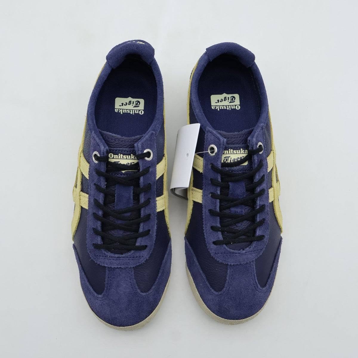 1183C015-400 Onitsuka Tiger Mexico 66 SD VIN Peacoat Wheat Yellow (Men's)