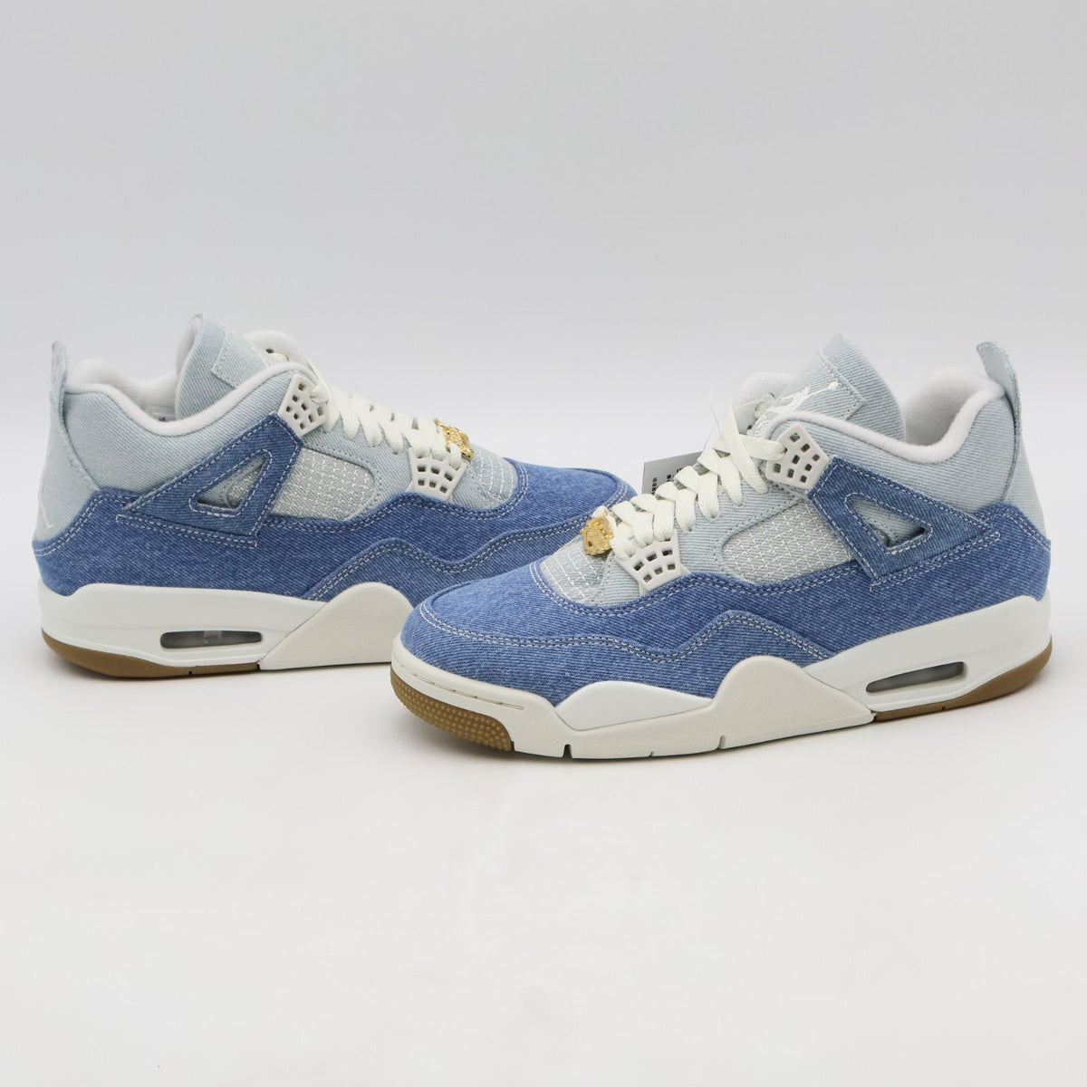 IB6716-100 Nike Women's Air Jordan 4 Denim Worn Blue (Women's)