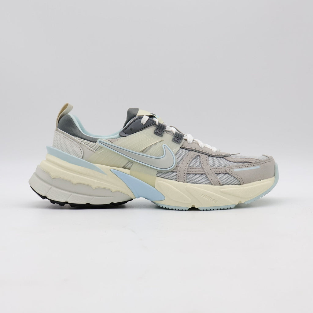 FZ3596-072 Nike V2K Run Light Bone Light Iron Ore Smoke Grey Metallic (Women's)