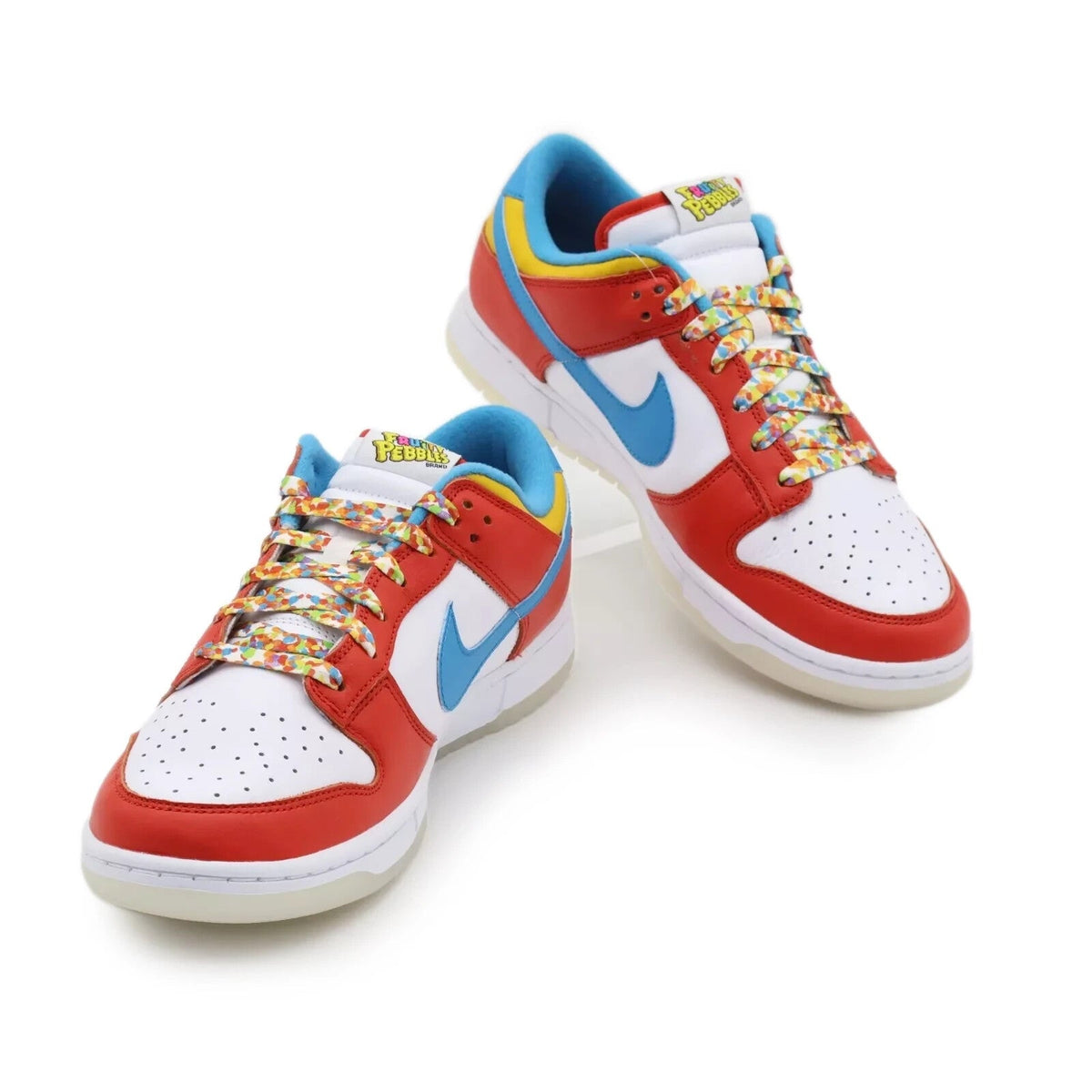 DH8009-600 Nike Dunk Low LeBron James Fruity Pebbles Habanero Red (Men's)