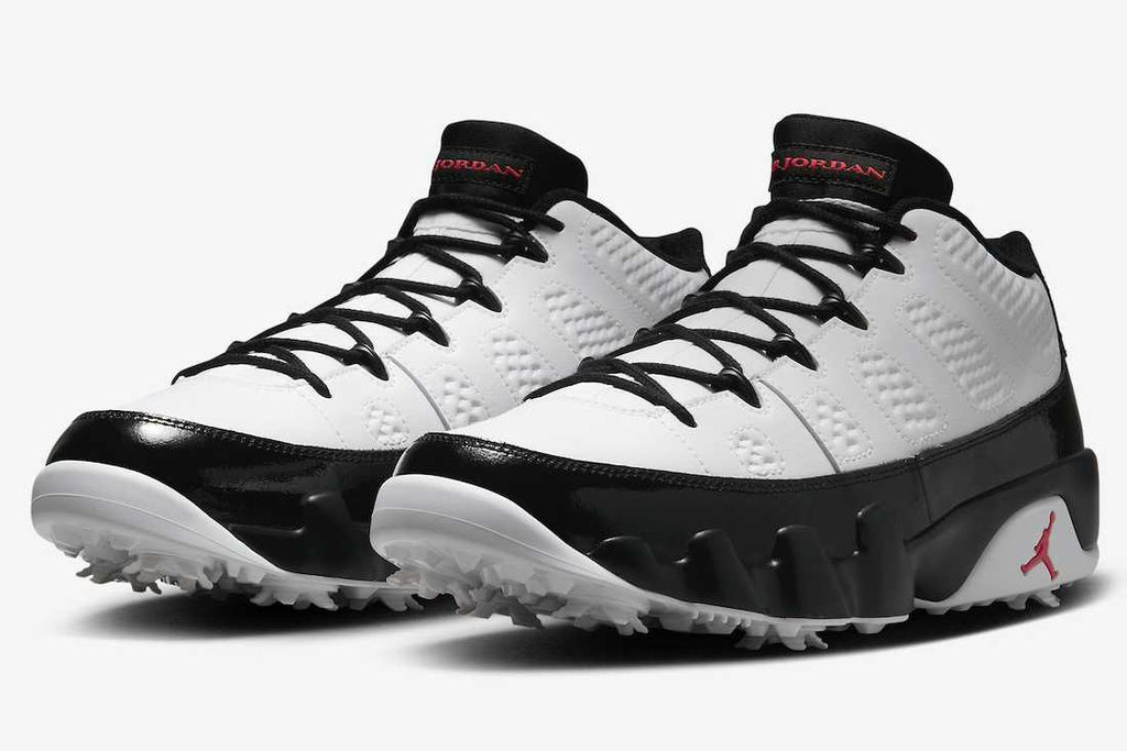 FJ5934-100 Nike Air Jordan 9 Golf White Black True Red (Men's)