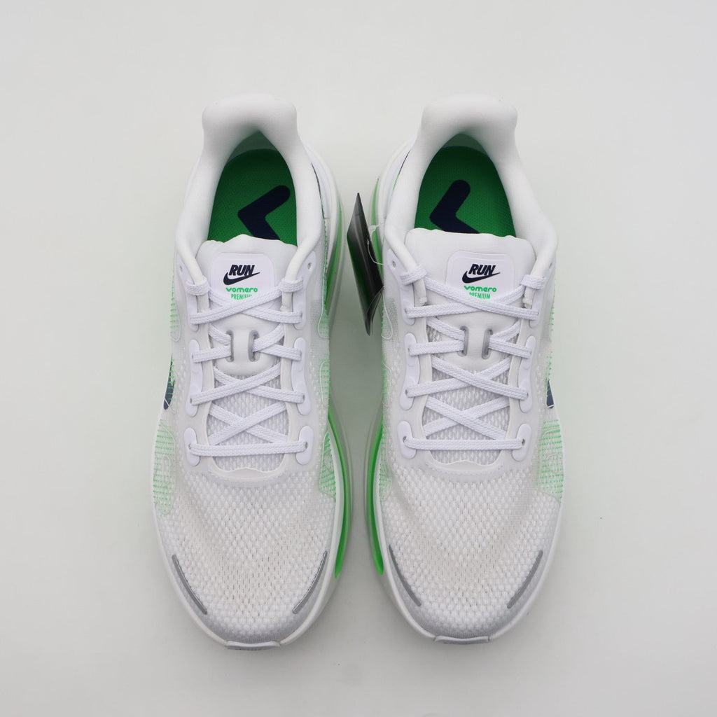 HQ2050-102 Nike Vomero Premium "White/Green Spark" (Men's)