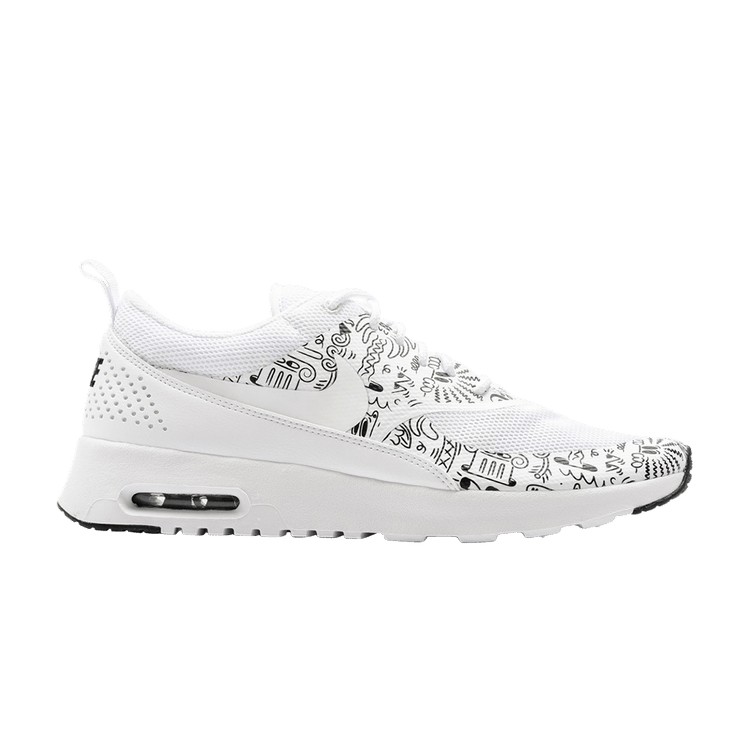 Nike Wmns Air Max Thea Print — White/White-Black