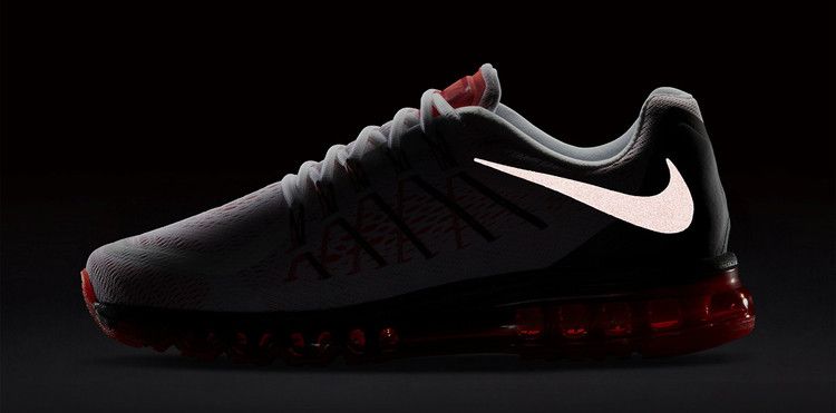 Nike Air Max 2015 'Bright Crimson' — White/Bright Crimson-Black