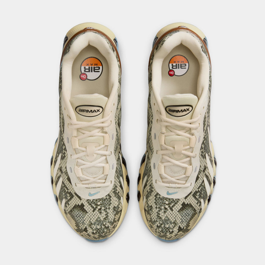 Air Max Dn8 Snakeskin Mens Running Shoes (Light Khaki/Denim Turquoise/Light Khaki)